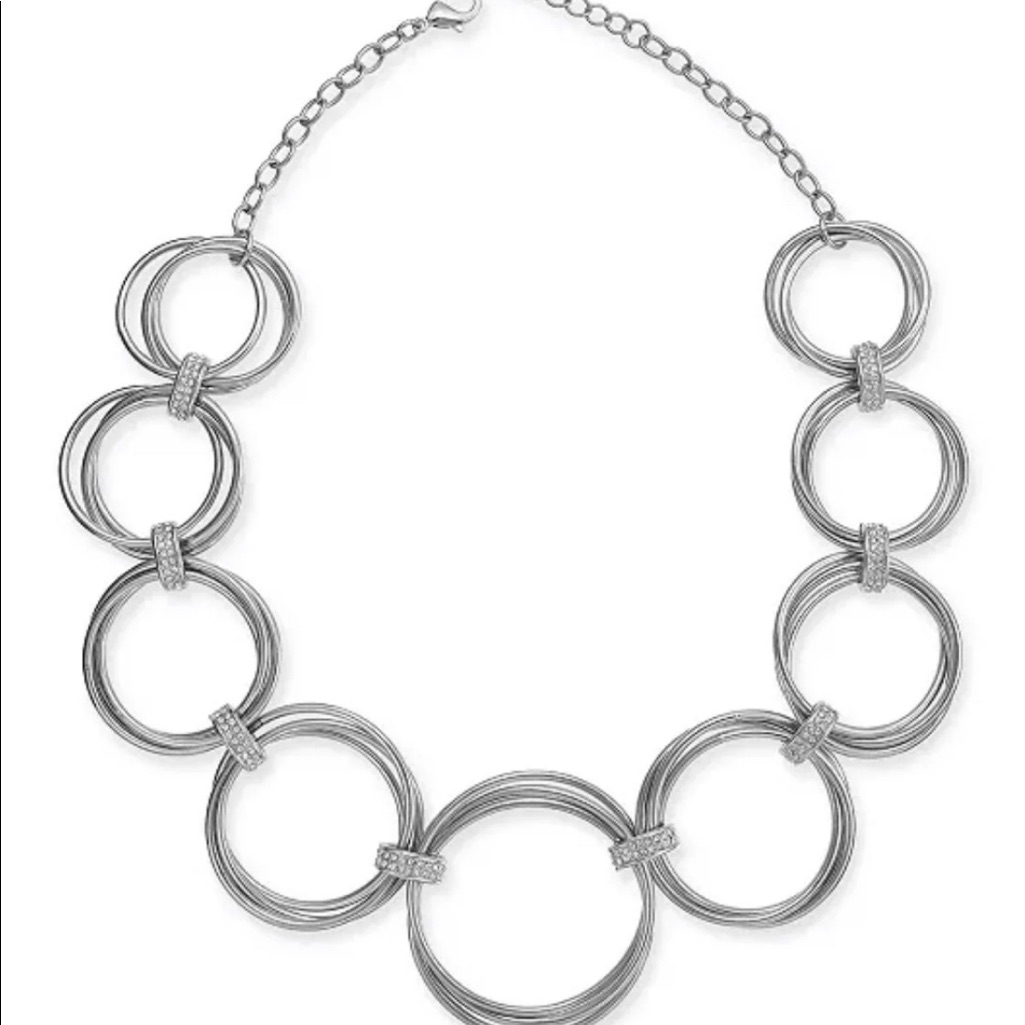 Alfani Multi-Hoop Statement Necklace 5$
